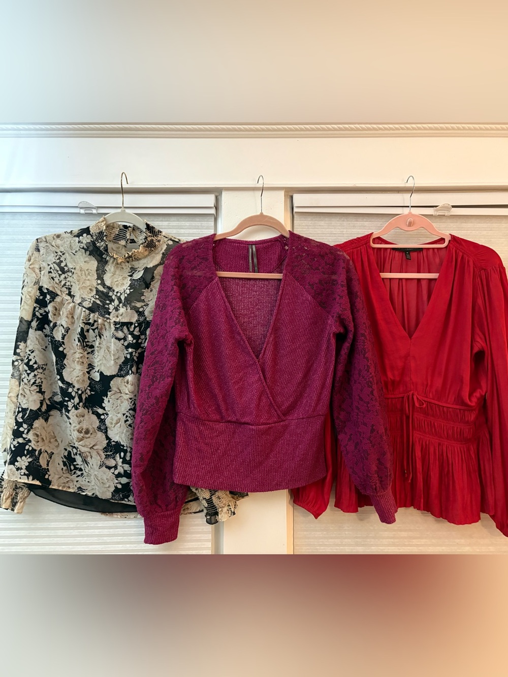 Lot: 3 Medium Women's fall/winter date night tops